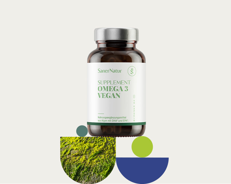 Supplement Omega 3 Vegan mit Naturformen