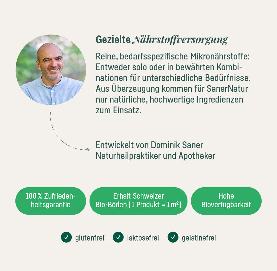Gelenke-Bundle – gezielte Nährstoffversorgung, entwickelt von Apotheker Dominik Saner