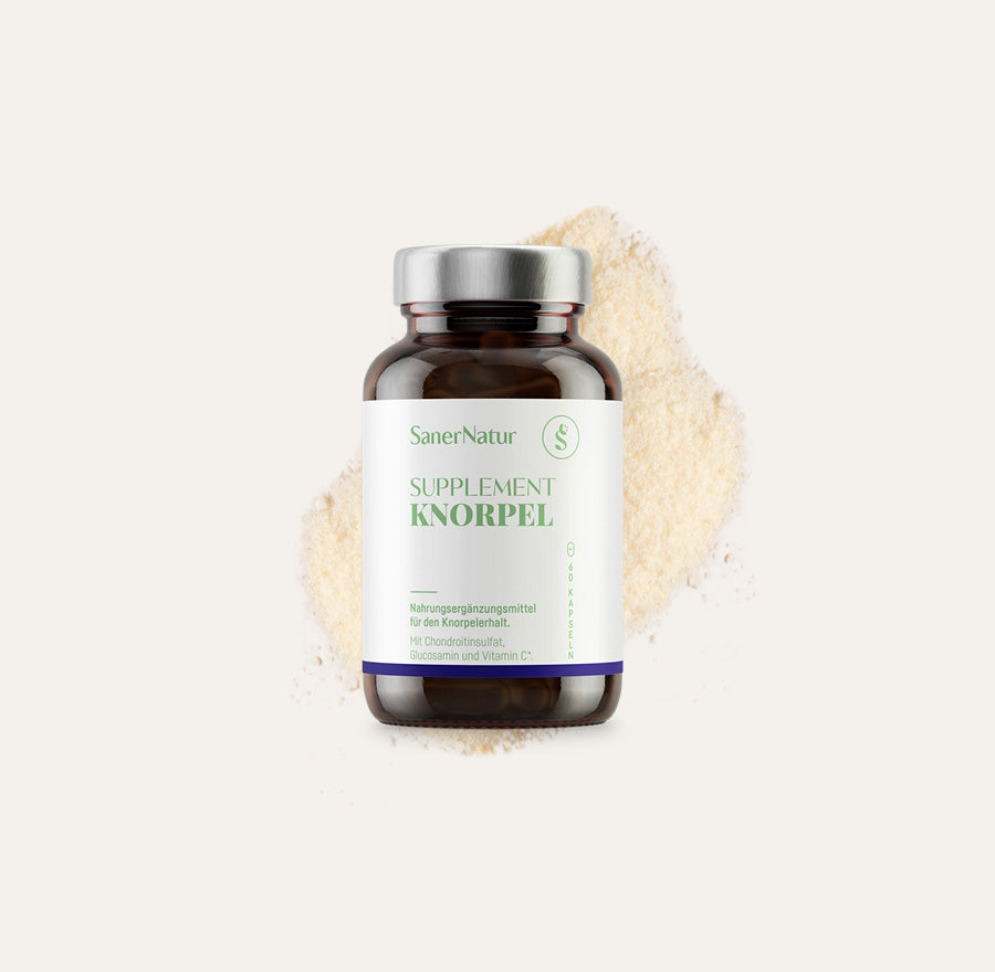 Supplement Knorpel – Dose mit Pulver