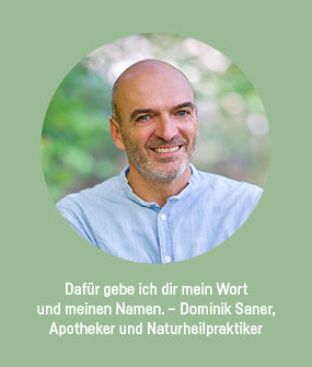 Zitat von Dominik Saner: «Dafür gebe ich dir mein Wort und meinen Namen»