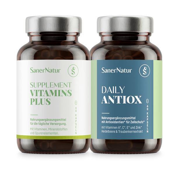 Vitalitäts-Bundle – enthält Supplement Vitamins Plus und Daily Antiox