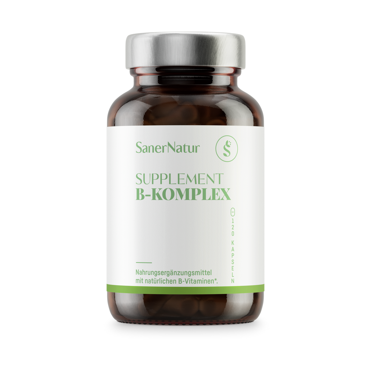 Supplement B-Komplex – Dose mit Pulver